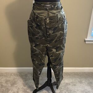 Torrid Camouflage Cropped Pants